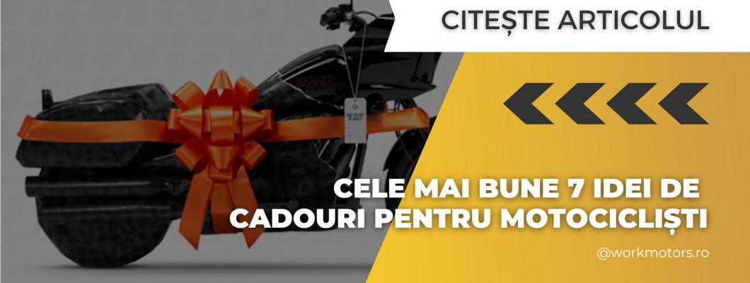 Cele mai bune 7 idei de cadouri pentru motocicliști