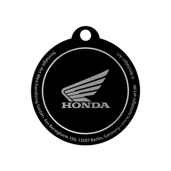 Breloc metalic rotund - Honda moto logo