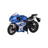 Machetă moto Bburago [1:18] - Suzuki GSX-R 1000R - Blue/Silver