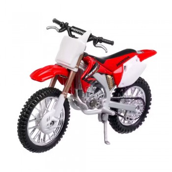 Machetă moto Bburago [1:18] - Honda CRF 450R - Red