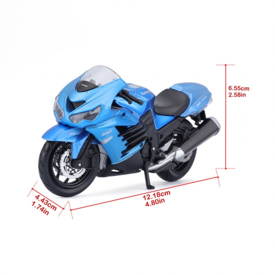 Machetă moto Maisto [1:18] - Kawasaki Ninja ZX-14R - Blue