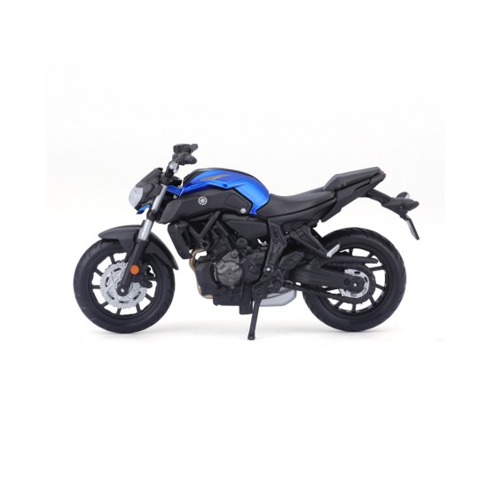 Machetă moto MAISTO [1:18] - Yamaha MT-07 2017 BLUE