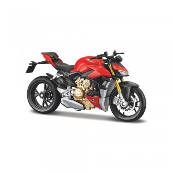 Machetă moto MAISTO [1:18] - Ducati Super Naked V4S 2020 - Red
