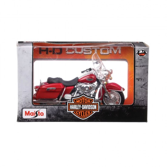 Machetă moto Maisto [1:18] - Harley-Davidson FLHR ROAD KING 1999 - Red