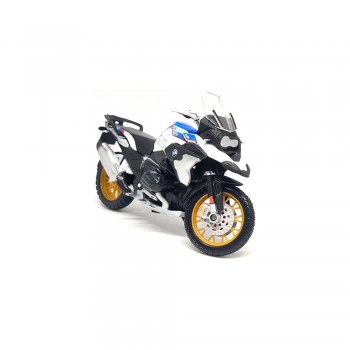 Machetă moto Maisto [1:18] - BMW R1250 GS 2020 - White/Blue/Red