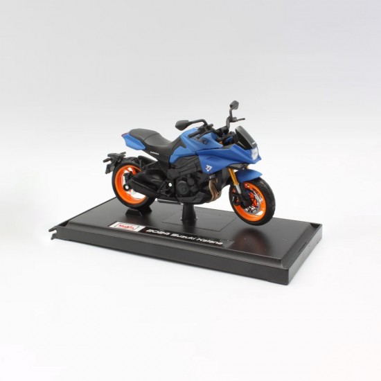 Machetă moto Maisto [1:18] - Suzuki Katana 2024 - Blue