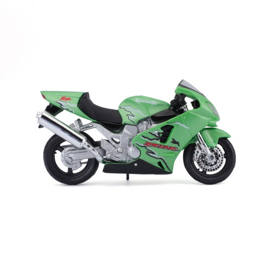 Machetă moto Maisto [1:18] - Kawasaki Ninja ZX-12R - Green