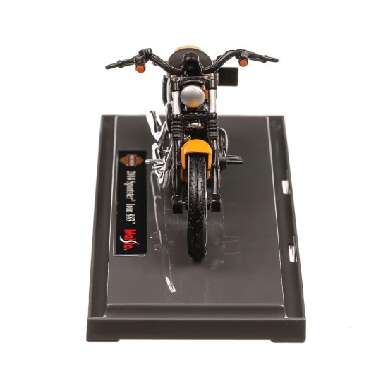 Machetă moto Maisto [1:18] - Harley-Davidson Sportster Iron 883 2014 - Yellow