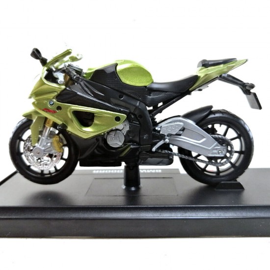 Machetă moto Maisto [1:18] - BMW S1000RR Metallic - Green
