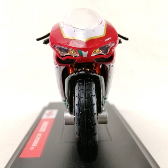 Machetă moto Maisto [1:18] - Ducati 1098S - White/Red