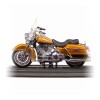 Machetă moto Maisto [1:18] - Harley-Davidson FLHR ROAD KING 1999 - gold/black [set DCC-MAI31360-36-12