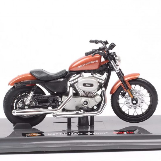 Machetă moto Maisto [1:18] - Harley-Davidson XL 1200N NIGHTSTER 2007 - Bronze