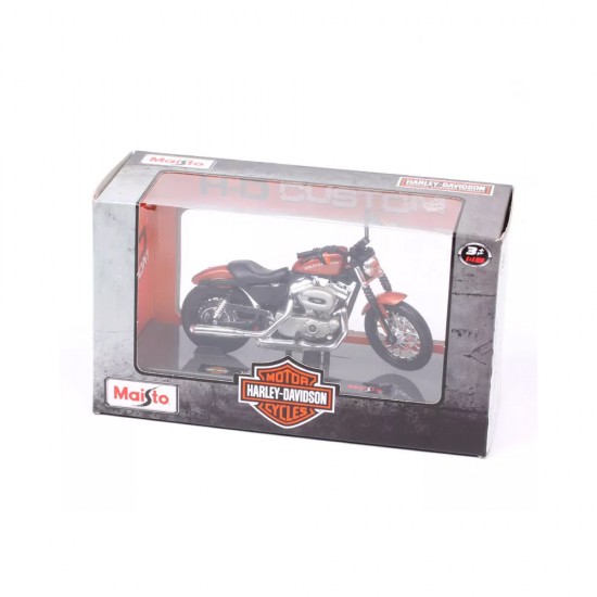 Machetă moto Maisto [1:18] - Harley-Davidson XL 1200N NIGHTSTER 2007 - Bronze
