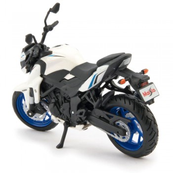 Machetă moto Maisto [1:18] - Suzuki GSX-S750 - White/Black