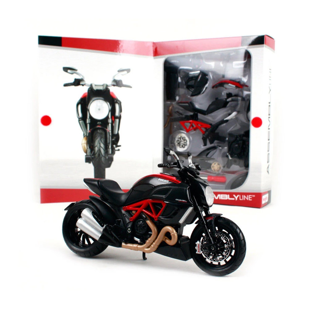 machet-moto-maisto-1-12-kit-ducati-diavel-carbon-black-red-metal