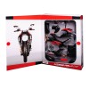 Machetă moto Maisto [1:12] - Ducati Diavel Carbon - Black/Red Metal Modelkit