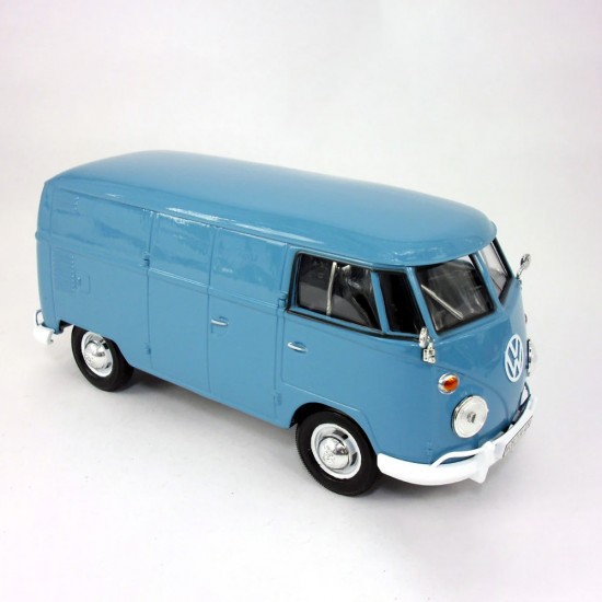 Machetă auto Motormax [1:24] - VW Volkswagen T1 Type2 Deilvery Van 1962 - Blue