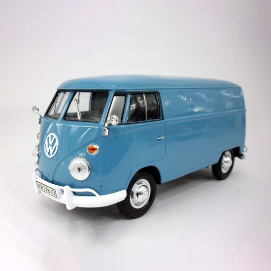 Machetă auto Motormax [1:24] - VW Volkswagen T1 Type2 Deilvery Van 1962 - Blue