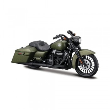 Machetă moto Maisto [1:18] - Harley-Davidson Road King Special 2022 - Olive green