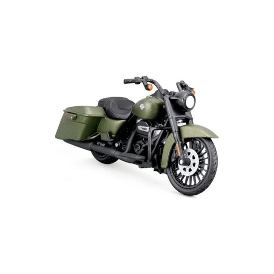 Machetă moto Maisto [1:18] - Harley-Davidson Road King Special 2022 - Olive green