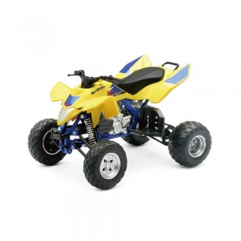 Machetă ATV New Ray [1:12] - Suzuki Quadracer R450 - Yellow 