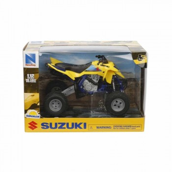 Machetă ATV New Ray [1:12] - Suzuki Quadracer R450 - Yellow 