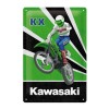 Placă metalică decor 20 x 30 - Kawasaki KX Placă metalică decor 20 x 30 - Kawasaki KX