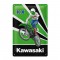 Placă metalică decor 20 x 30 - Kawasaki KX