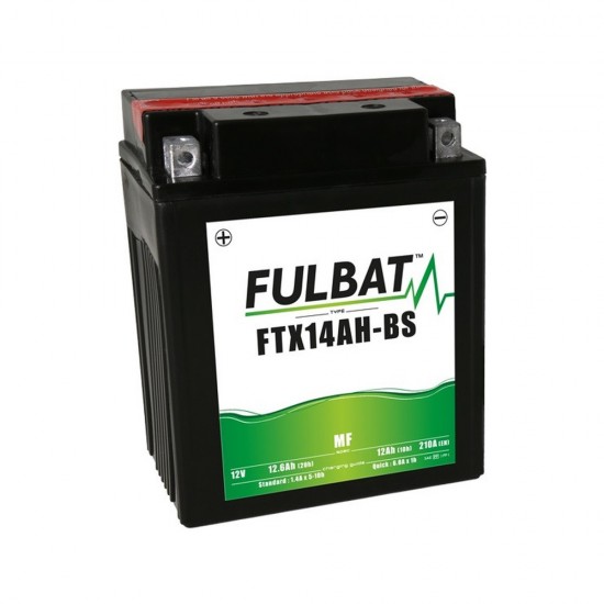 FULBAT - Baterie fără întreținere FTX14AH-BS (YTX14AH-BS)
