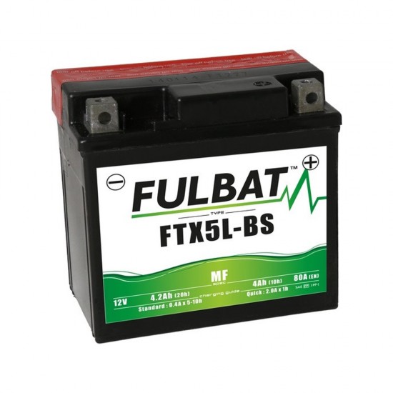 FULBAT - Baterie fără întreținere FTX5L-BS (YTX5L-BS)
