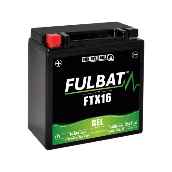 FULBAT - Baterie cu gel FTX16 SLA (YTX16 SLA) FULBAT - Baterie cu gel FTX16 SLA (YTX16 SLA)