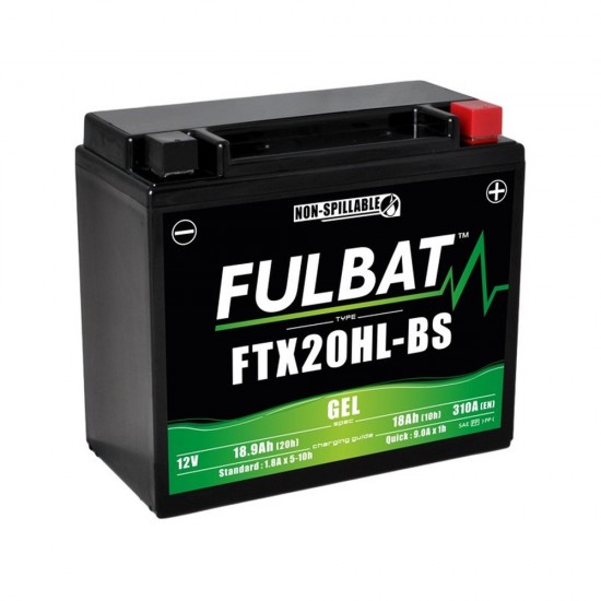 FULBAT - Baterie cu gel FTX20HL-BS GEL (YTX20HL-BS GEL)