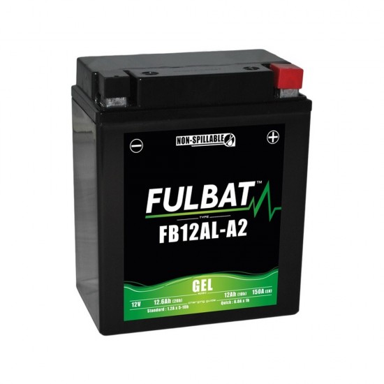 FULBAT - Baterie cu gel FB12AL-A2 GEL (YB12AL-A2 GEL) FULBAT - Baterie cu gel FB12AL-A2 GEL (YB12AL-A2 GEL)