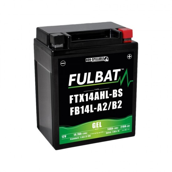 FULBAT - Baterie cu gel FB14L-A2 GEL (12N14-3A) (YB14L-A2 GEL)