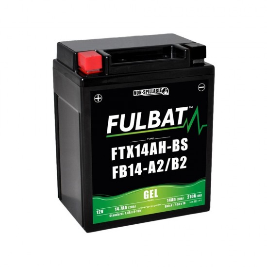 FULBAT - Baterie cu gel FB14-A2 GEL (12N14-4A) (YB14-A2 GEL) FULBAT - Baterie cu gel FB14-A2 GEL (12N14-4A) (YB14-A2 GEL)