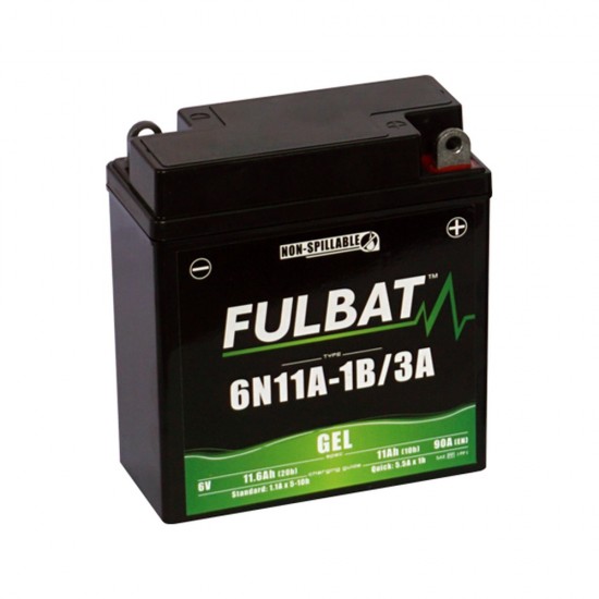FULBAT - Baterie cu gel 6N11A-1B/3A GEL FULBAT - Baterie cu gel 6N11A-1B/3A GEL