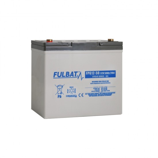 FULBAT - Baterie cu gel FPG12-50 (T6) FULBAT - Baterie cu gel FPG12-50 (T6)