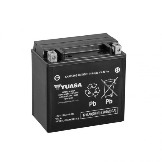 YUASA Japan - Baterie AGM fără întreținere YTX14L-BS