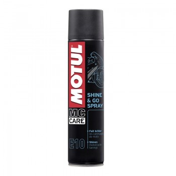Motul E10 Shine & Go Spray - 400ml Motul E10 Shine & Go Spray - 400ml