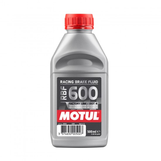 Lichid de frână Racing - Motul Brake Fluid RBF600 Factory Line - 500ml (Dry Boiling Point 312°C)