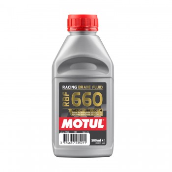 Lichid de frână Racing - Motul Brake Fluid RBF660 Factory Line - 500ml (Dry Boiling Point 325°C) Lichid de frână Racing - Motul Brake Fluid RBF660 Factory Line - 500ml (Dry Boiling Point 325°C)