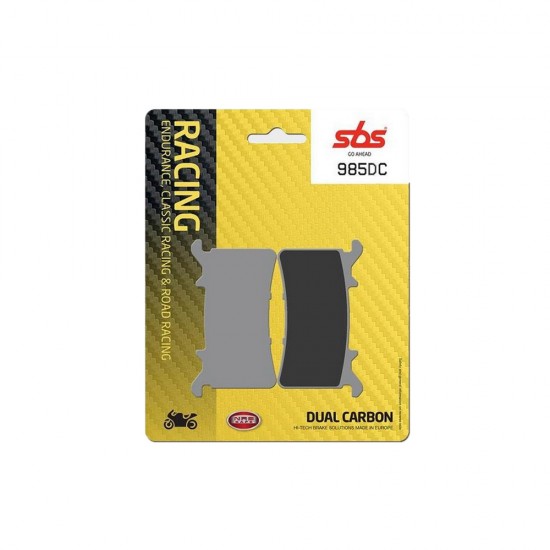 SBS - Plăcuțe frână RACING 985DC Dual Carbon
