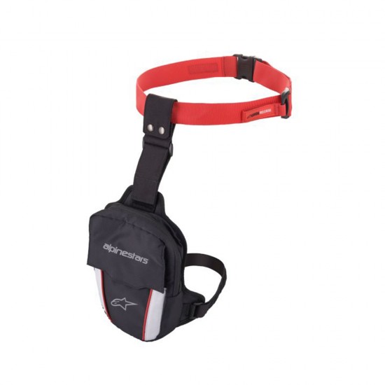 Geantă moto de picior - Alpinestar Access - White/Black/Red