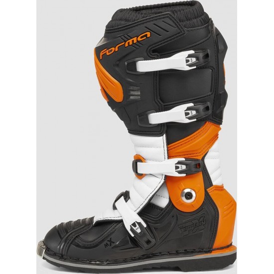 Cizme moto Enduro - Forma Terrain Evolution TX Black Orange White