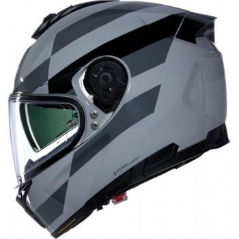 Cască moto Full-face - Nolan N80-8 N-Com Alfiere 345 Grey/Black Matt 2024