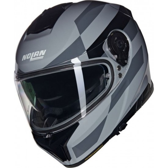 Cască moto Full-face - Nolan N80-8 N-Com Alfiere 345 Grey/Black Matt 2024 Cască moto Full-face - Nolan N80-8 N-Com Alfiere 345 Grey/Black Matt 2024