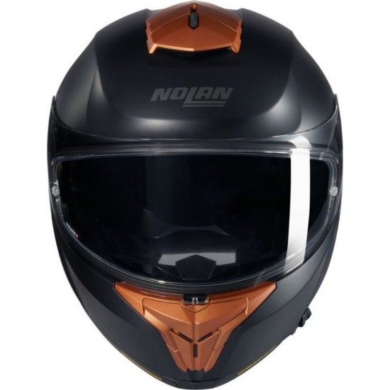 Cască moto Full-face - Nolan N80-8 N-Com Classico Nobile 311 Black Ochre Matt 2025