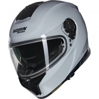 Cască moto Full-face - Nolan N80-8 N-Com Classico 303 Grey Glossy 2025 Cască moto Full-face - Nolan N80-8 N-Com Classico 303 Grey Glossy 2025