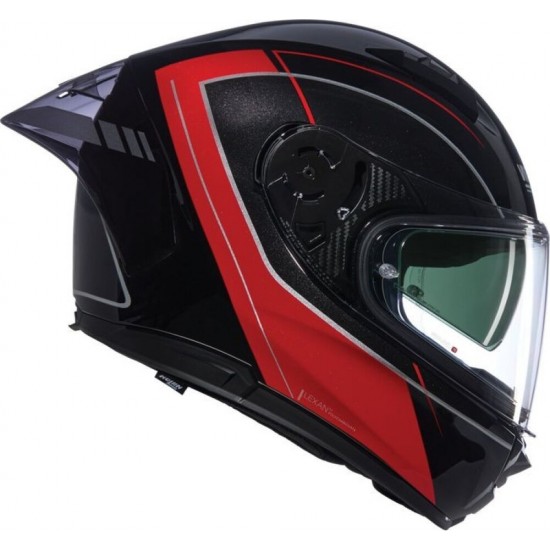 Cască moto Full-face - Nolan N60-6 Sport Mesmerico 342 Black Red Glossy 2025