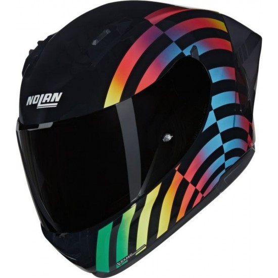 Cască moto Full-face - Nolan N60-6 Sport Policromo 343 Glossy 2025